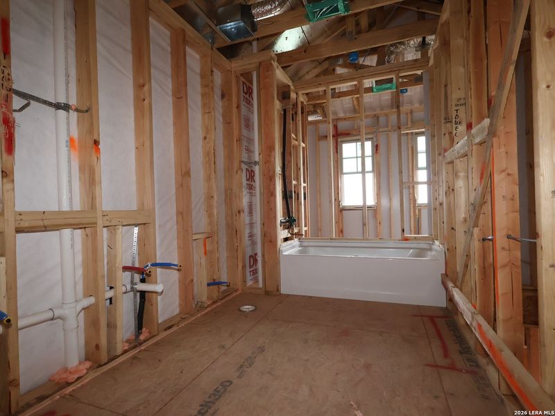 In-progress construction of a new home in Paloma Park, Converse, TX (Image 37).