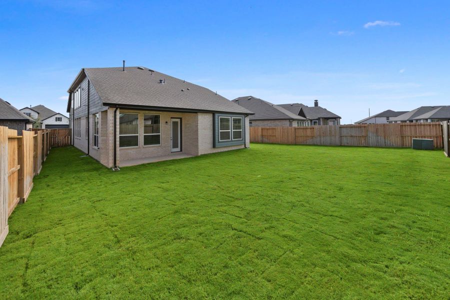Exterior details and patio area of a home in Jordan Ranch, Fulshear (Image 2). Exterior details and patio area of a home in Jordan Ranch, Fulshear (Image 2).