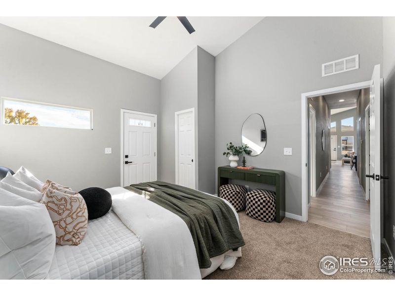 Furnished interior view inside a new home in , Evans (Image 16).