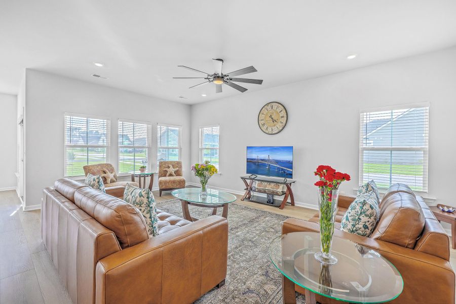 Furnished interior view inside a new home in , Summerville (Image 9).