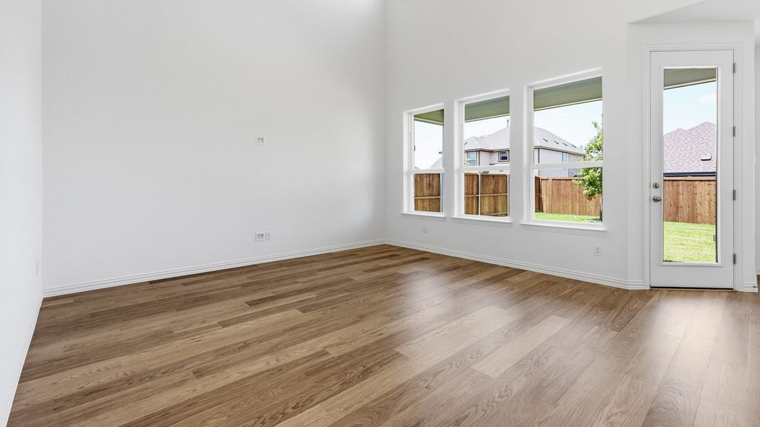 Furnished interior view inside a new home in Anna Ranch, Anna (Image 13).
