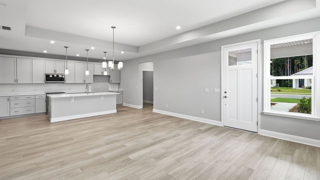Spacious, unfurnished interior of a new home in Sun City Hilton Head, Bluffton (Image 28). Spacious, unfurnished interior of a new home in Sun City Hilton Head, Bluffton (Image 28).