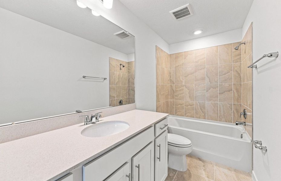 Furnished interior view inside a new home in Vida's Way, Wesley Chapel (Image 8).