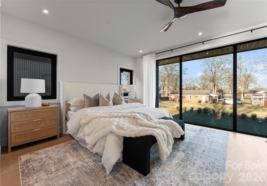 Furnished interior view inside a new home in , Charlotte (Image 10).