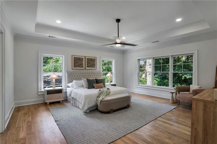 Furnished interior view inside a new home in , Decatur (Image 5).