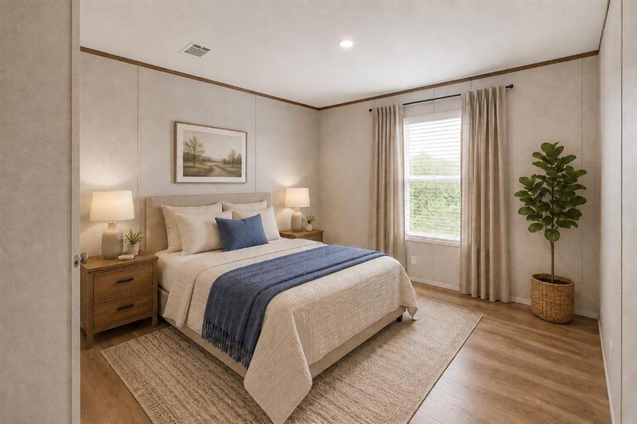 Furnished interior view inside a new home in , Poolville (Image 35).