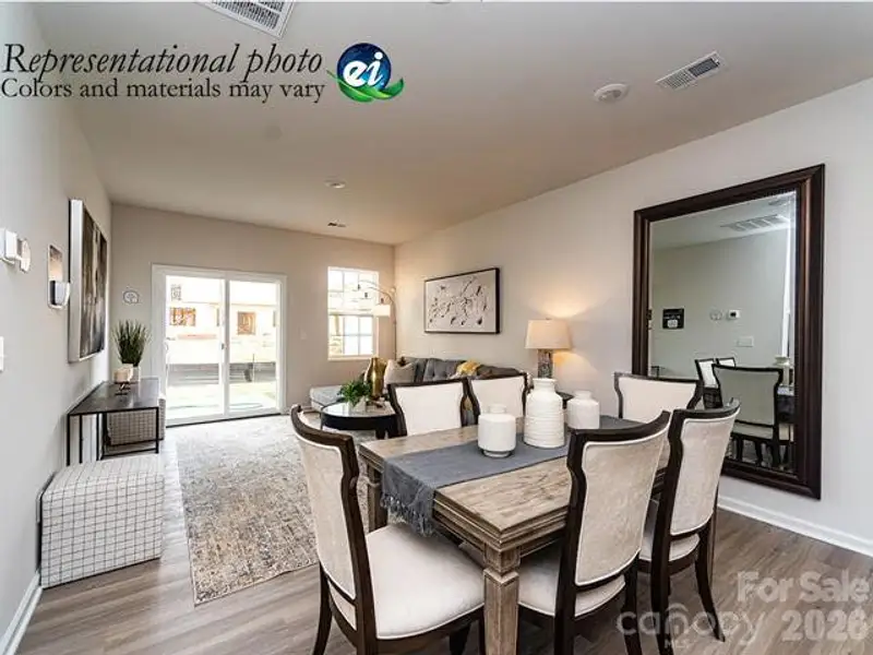 Furnished interior view inside a new home in The Vines, Charlotte (Image 5).