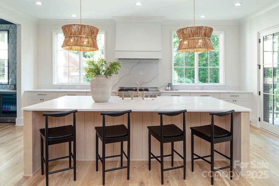 Furnished interior view inside a new home in , Charlotte (Image 6).
