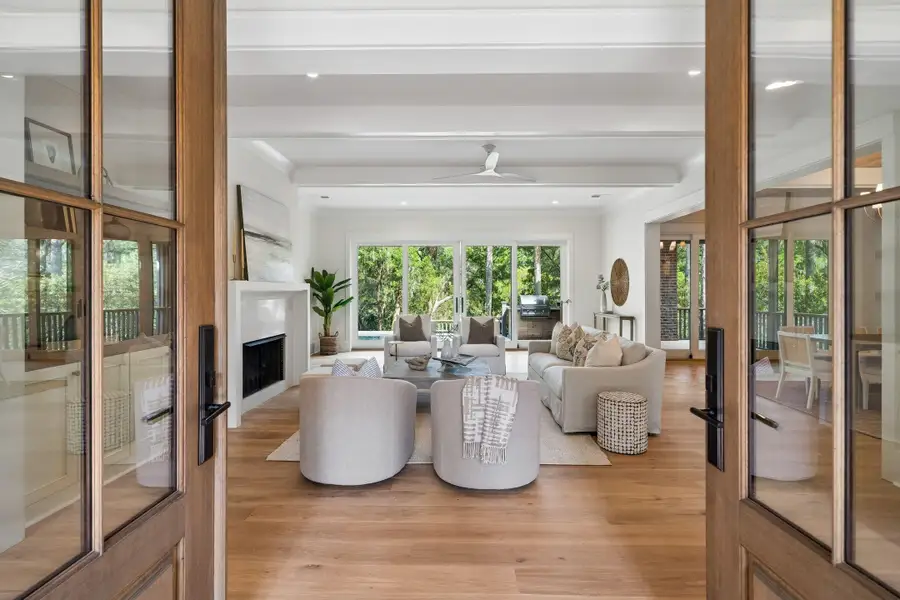 Furnished interior view inside a new home in , Kiawah Island (Image 9).