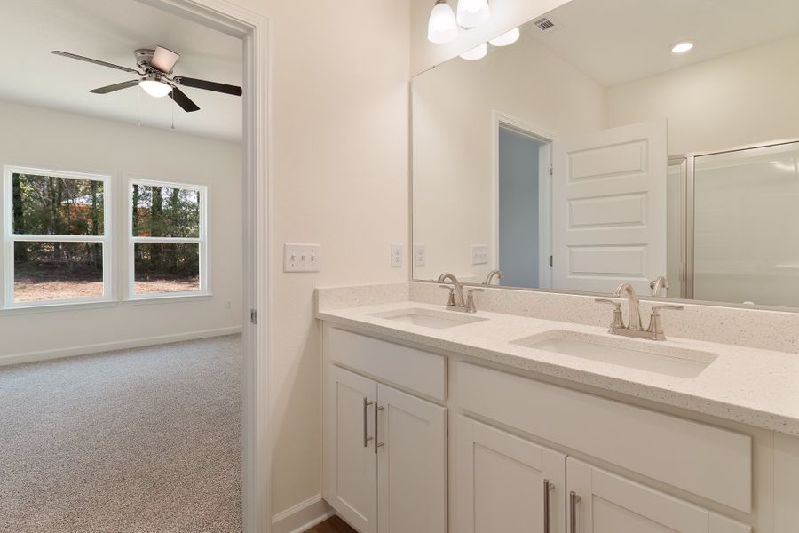 Representative furnished interior of a home built from the Maybell I by CJL Homes in Oak Hollow, Crestview (Image 18).