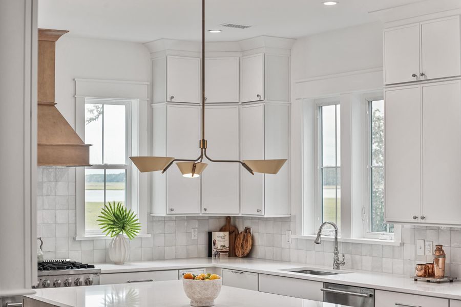 Furnished interior view inside a new home in , Charleston (Image 30).
