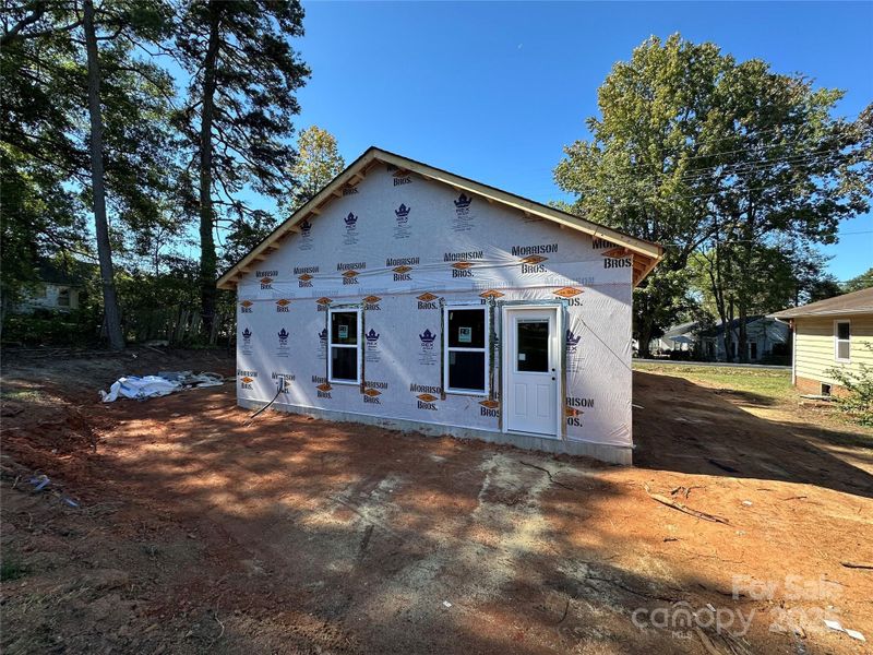 Backyard view / Home will have a Patio Backyard view / Home will have a Patio