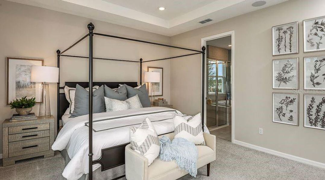 Furnished interior view inside a new home in Indigo Creek, Apollo Beach (Image 4).