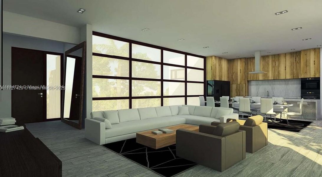Furnished interior view inside a new home in , Lake Worth (Image 7).