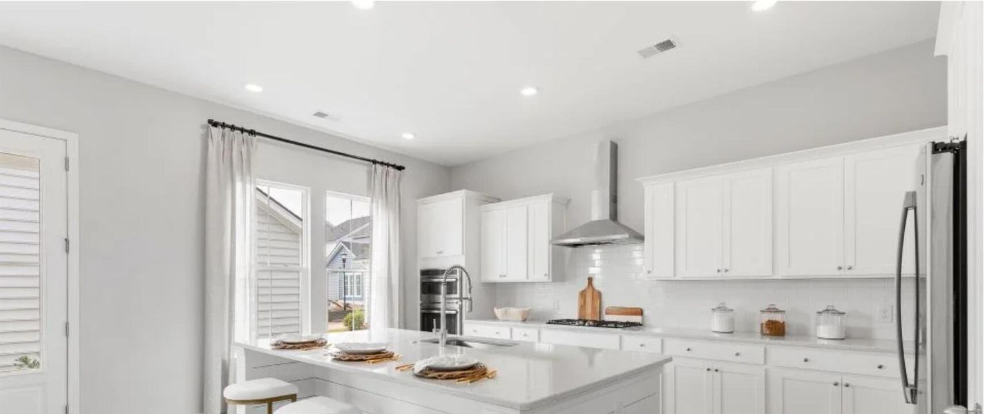 Furnished interior view inside a new home in , Summerville (Image 8).