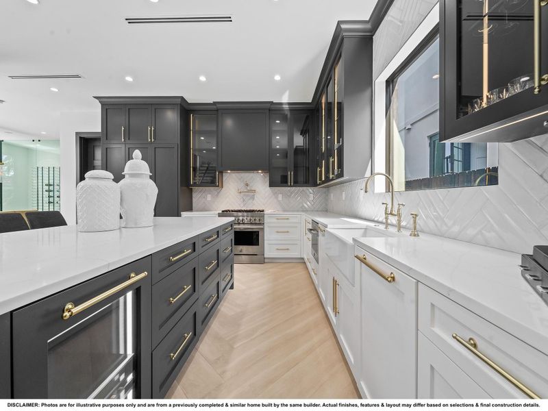 DISCLAIMER: Photos are for illustrative purposes only and are from a previously completed & similar home built by the same builder. Actual finishes, features & layout may differ based on selections & final construction details.