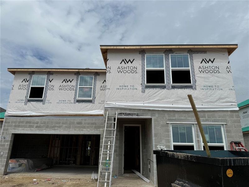 In-progress construction of a new home in Oakfield Trails Signature, Parrish, FL (Image 33). In-progress construction of a new home in Oakfield Trails Signature, Parrish, FL (Image 33).