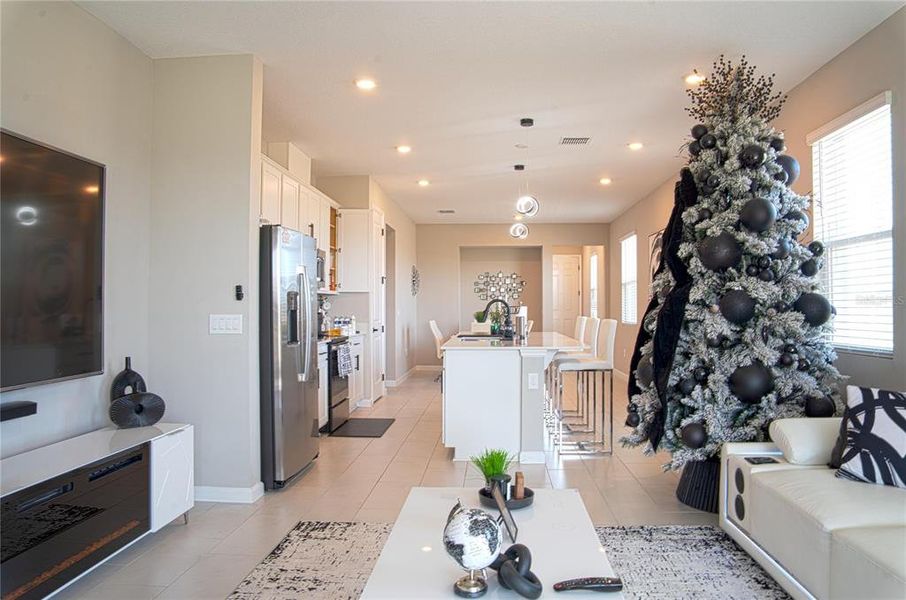 Furnished interior view inside a new home in , Haines City (Image 17).