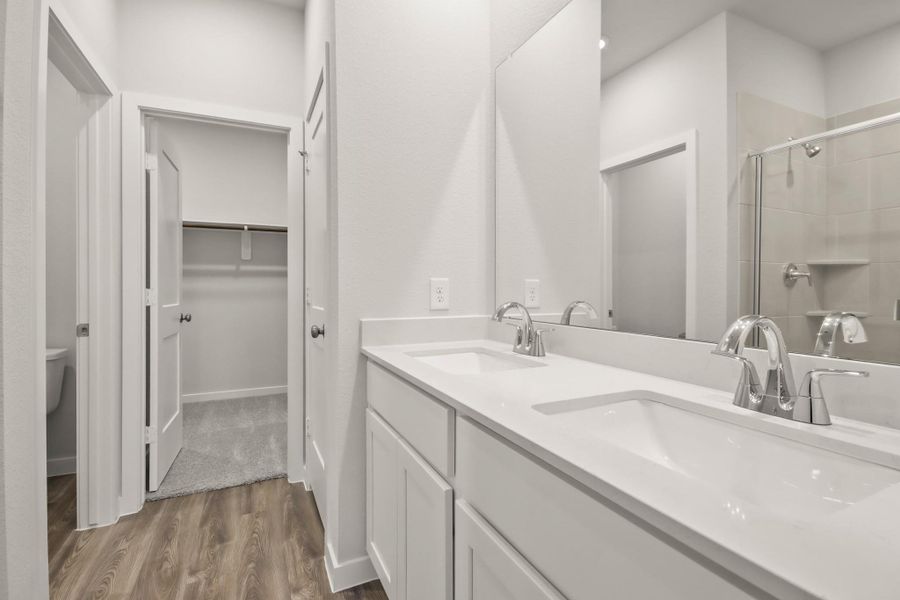 Furnished interior view inside a new home in Northpark South, Porter (Image 7). Furnished interior view inside a new home in Northpark South, Porter (Image 7).