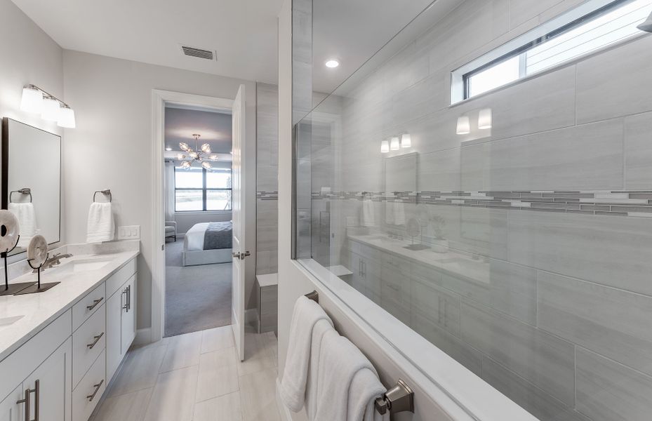 Furnished interior view inside a new home in Hendrix Reserve, Lake Worth (Image 15).