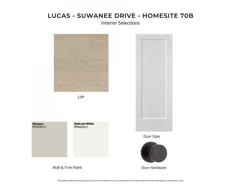 Sample of building materials used in homes in The Villas at Longleaf Park, a Watersound Origins® community, Inlet Beach (Image 4).