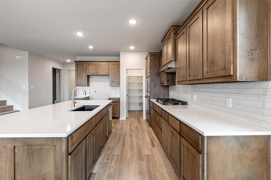 Furnished interior view inside a new home in Northstar, Haslet (Image 9).