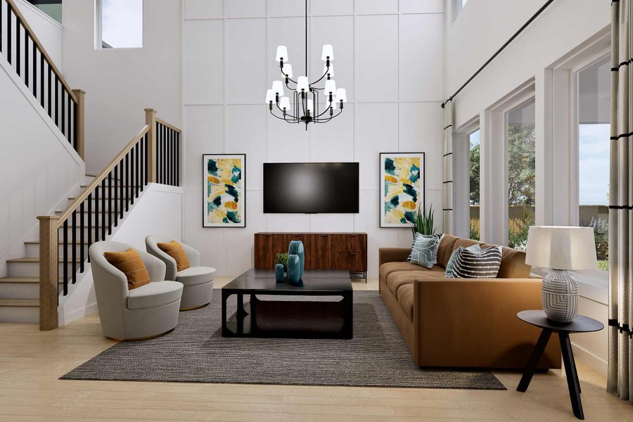 The Mesquite - Family Room