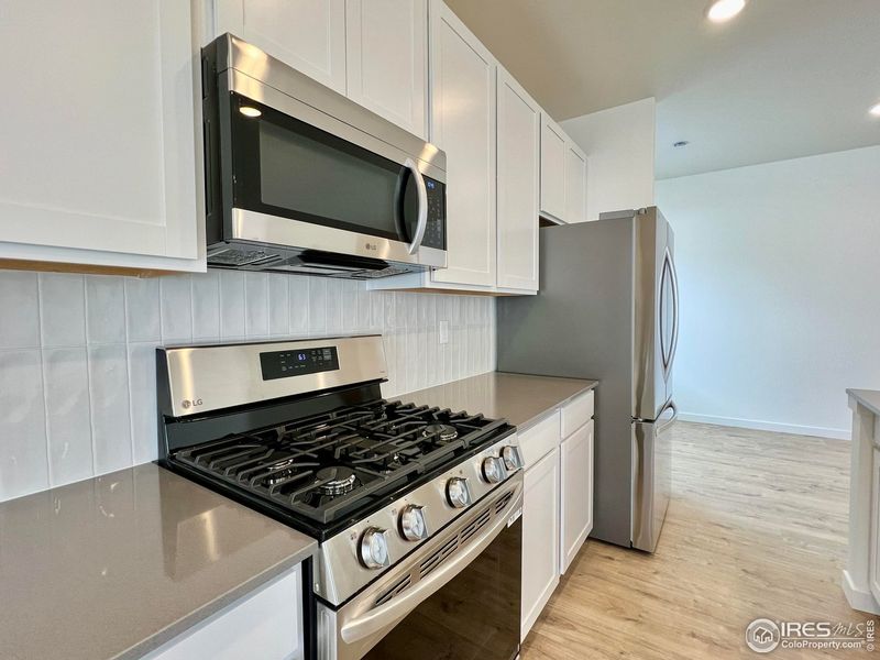 Furnished interior view inside a new home in Union Colony West, Greeley (Image 8).