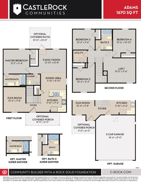2D floor plan layout of this home in Stonehenge, Manchester, TN (Image 2).
