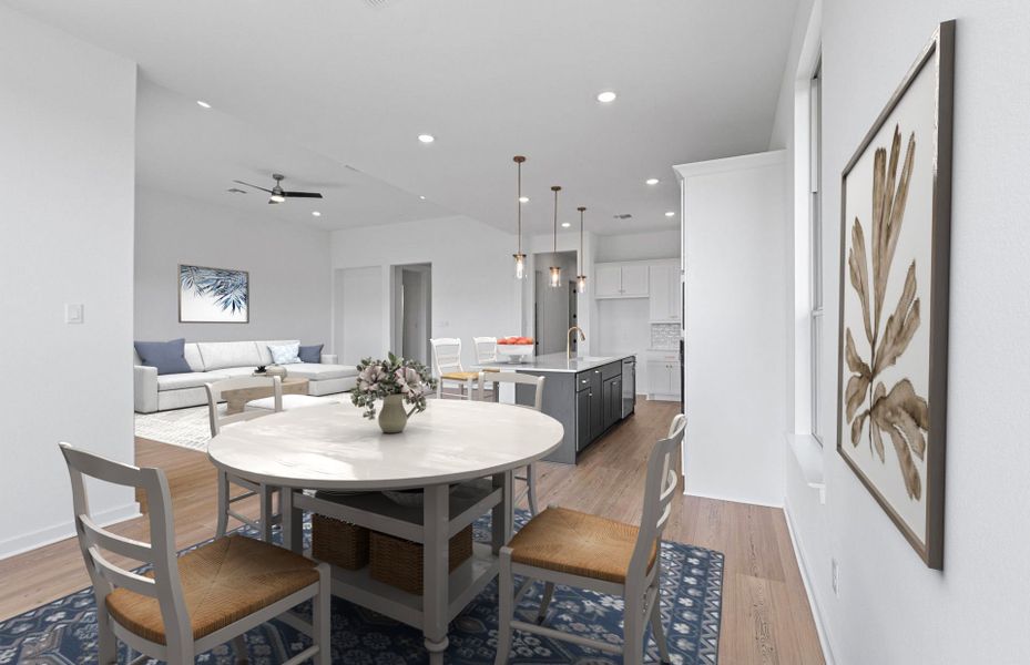 Representative furnished interior of a home built from the Boling by Pulte Homes in Indigo Bay, Myrtle Beach (Image 8). Representative furnished interior of a home built from the Boling by Pulte Homes in Indigo Bay, Myrtle Beach (Image 8).