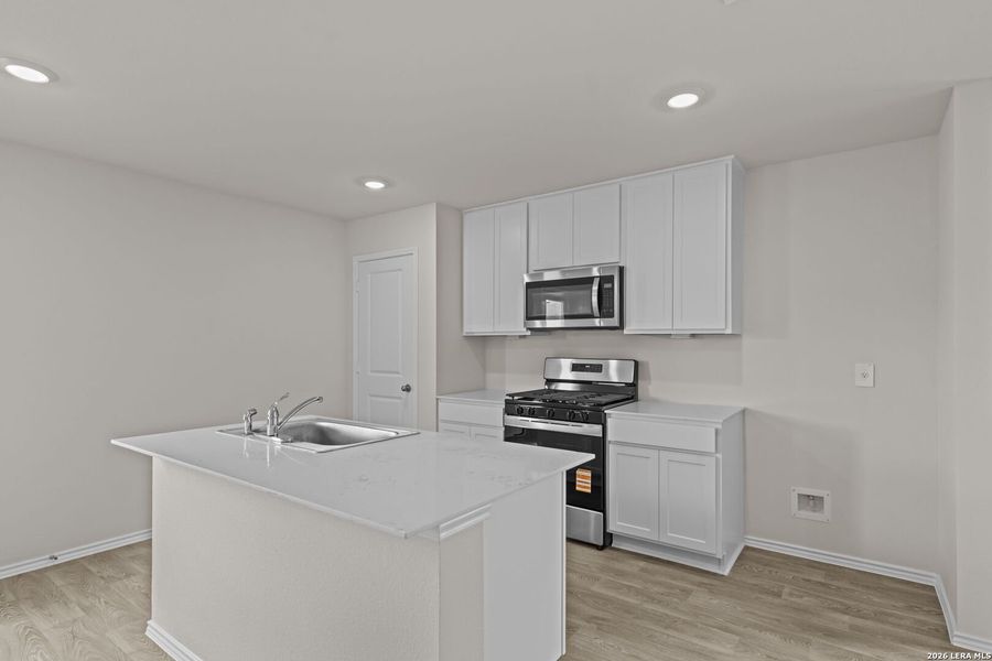 Furnished interior view inside a new home in Spring Valley, New Braunfels (Image 7).