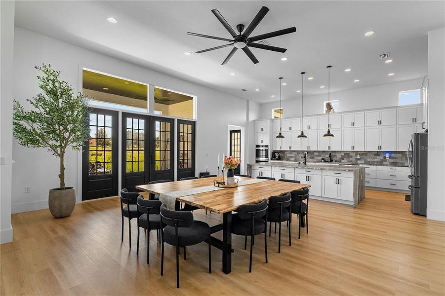 Furnished interior view inside a new home in , Groveland (Image 40).