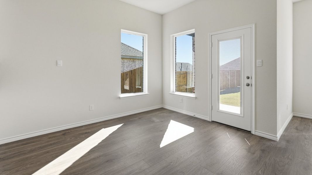 Spacious, unfurnished interior of a new home in Madera, Royse City (Image 16). Spacious, unfurnished interior of a new home in Madera, Royse City (Image 16).