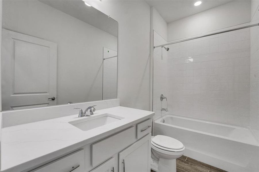 Furnished interior view inside a new home in Tuscan Hills, Dade City (Image 6).