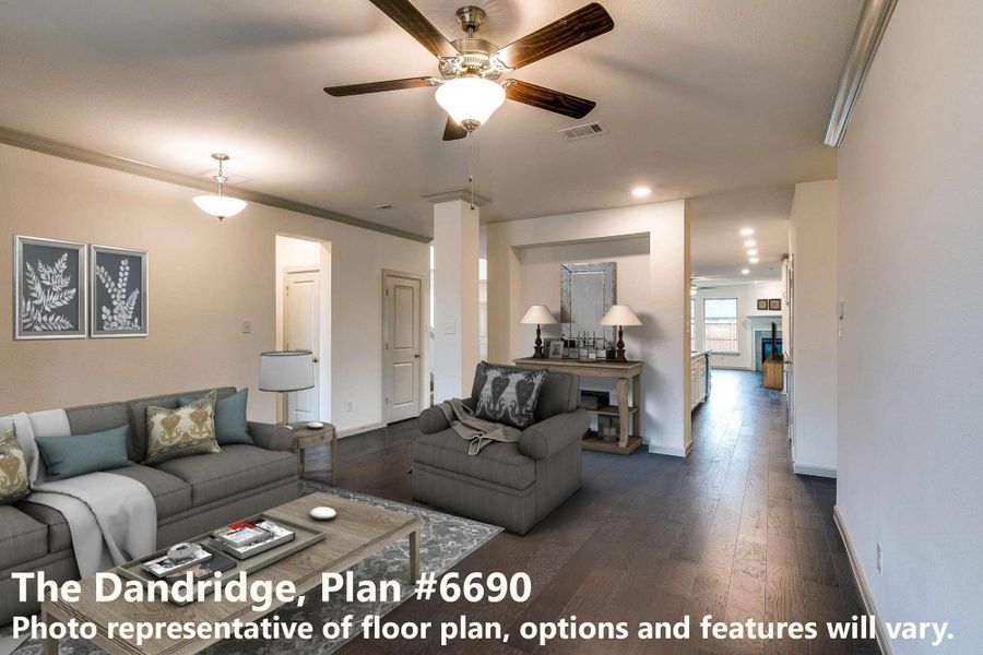 The Dandridge - Family Room The Dandridge - Family Room