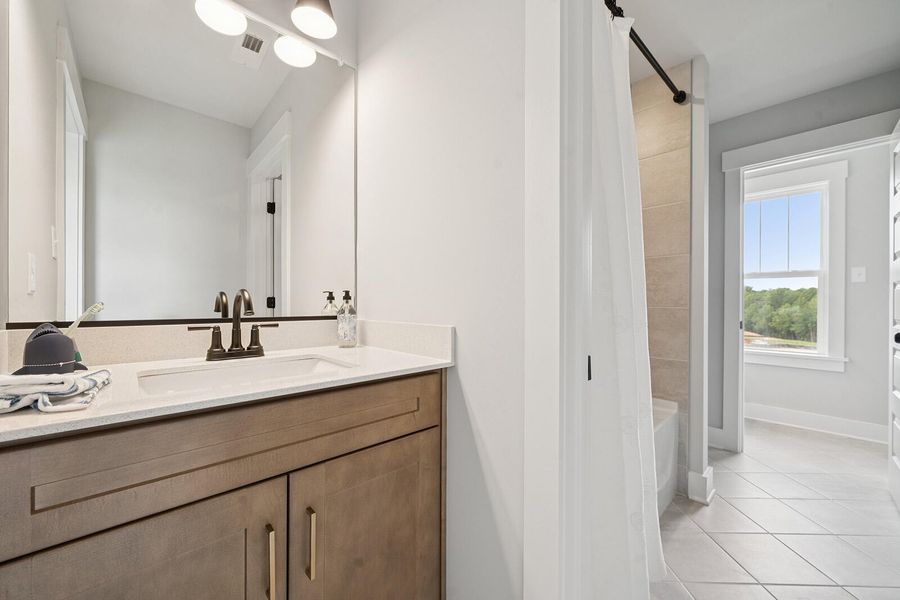Furnished interior view inside a new home in , Summerville (Image 38).