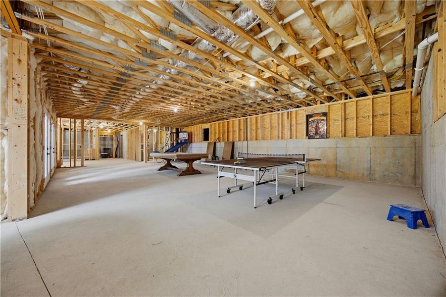 In-progress construction of a new home in , Sugar Hill, GA (Image 70).