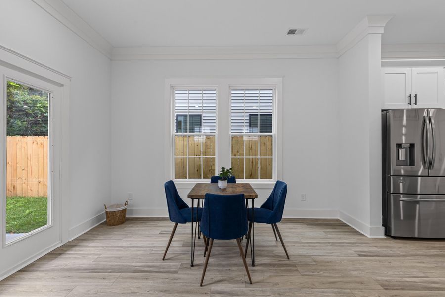 Furnished interior view inside a new home in , North Charleston (Image 18).