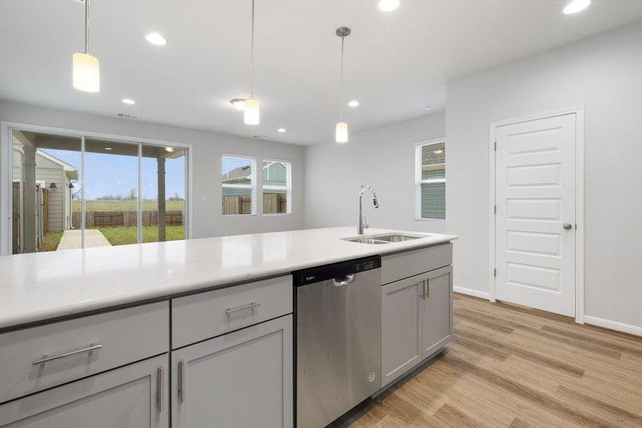 Furnished interior view inside a new home in Castlewood, Taylor (Image 10).