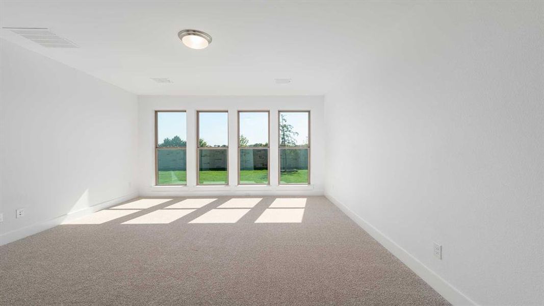 Spacious, unfurnished interior of a new home in Trinity Falls 60', McKinney (Image 18). Spacious, unfurnished interior of a new home in Trinity Falls 60', McKinney (Image 18).