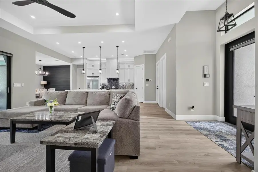 Furnished interior view inside a new home in , Cape Coral (Image 14).