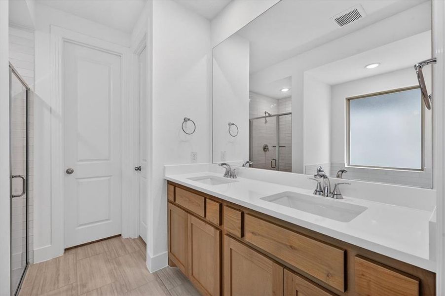 Furnished interior view inside a new home in Wellington, Haslet (Image 12).