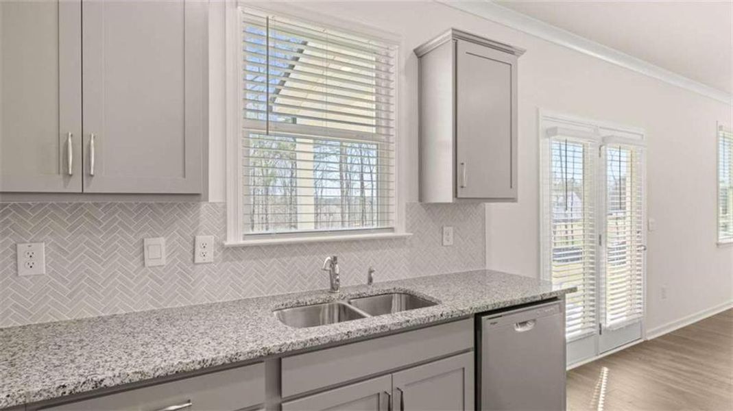 Furnished interior view inside a new home in , Dacula (Image 10).