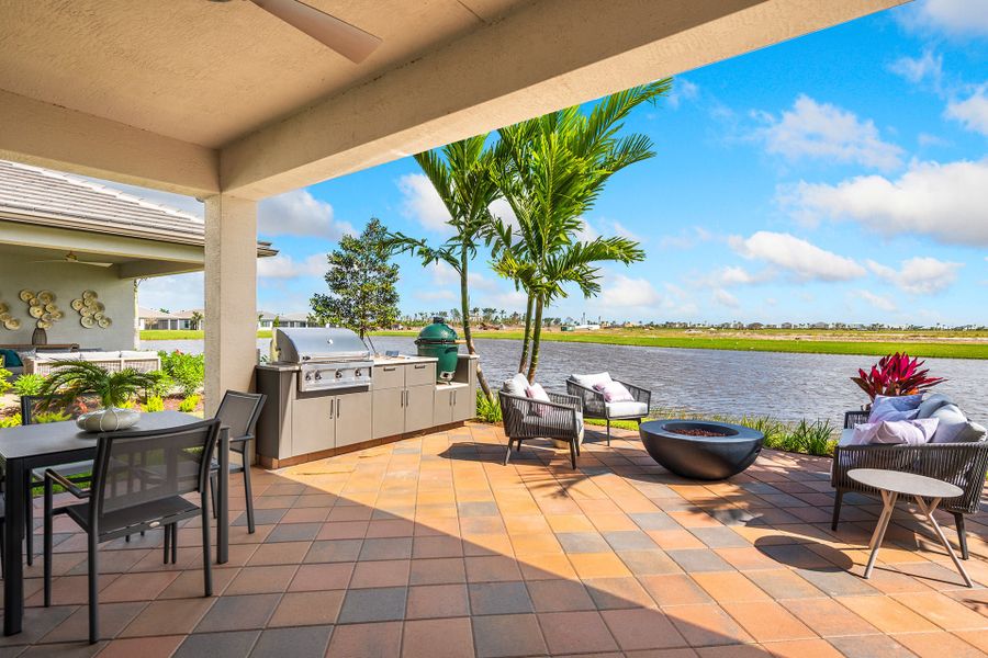 Representative exterior details of a home built from the Sierra by GL Homes in Valencia Parc at Riverland, Port St. Lucie (Image 23).