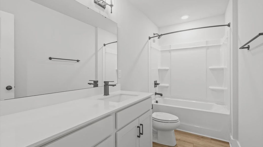 Representative furnished interior of a home built from the Neroli by DRB Homes in Pleasant Falls, Moore (Image 26).