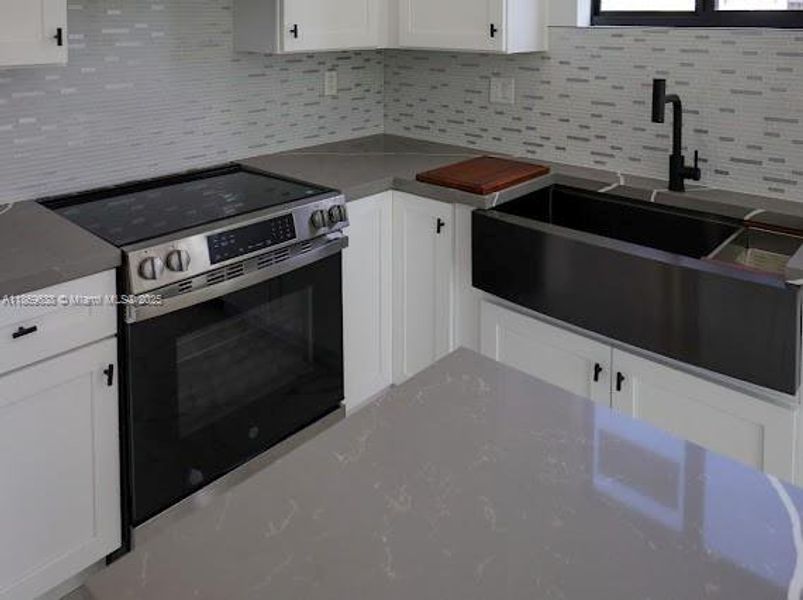 Furnished interior view inside a new home in , Miami (Image 12).