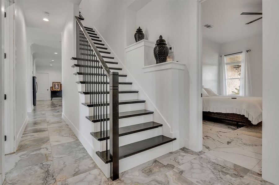 stairs to attic space for storage stairs to attic space for storage