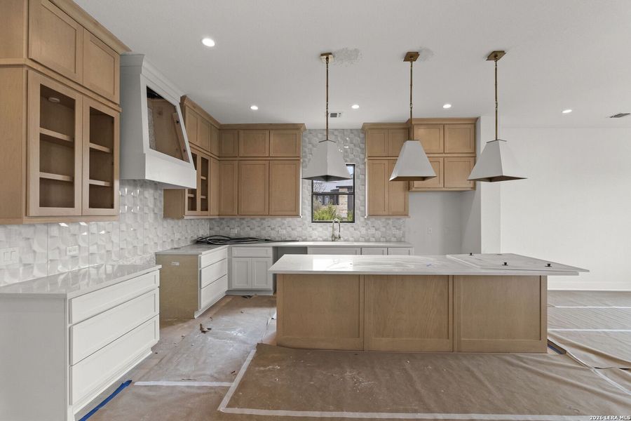 In-progress construction of a new home in , Boerne, TX (Image 37).