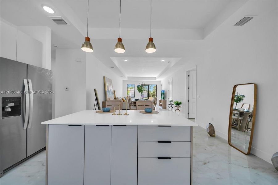 Furnished interior view inside a new home in , Labelle (Image 5). Furnished interior view inside a new home in , Labelle (Image 5).