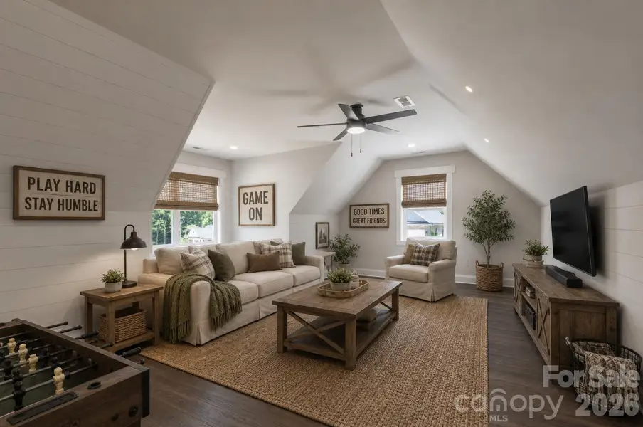 Furnished interior view inside a new home in , Stanley (Image 11).